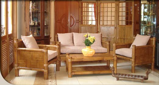 Bamboo Living Room Sets6