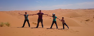 En buggy por las dunas de Erg Chebbi.