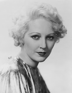 Vintage black and white photo of Thelma Todd.