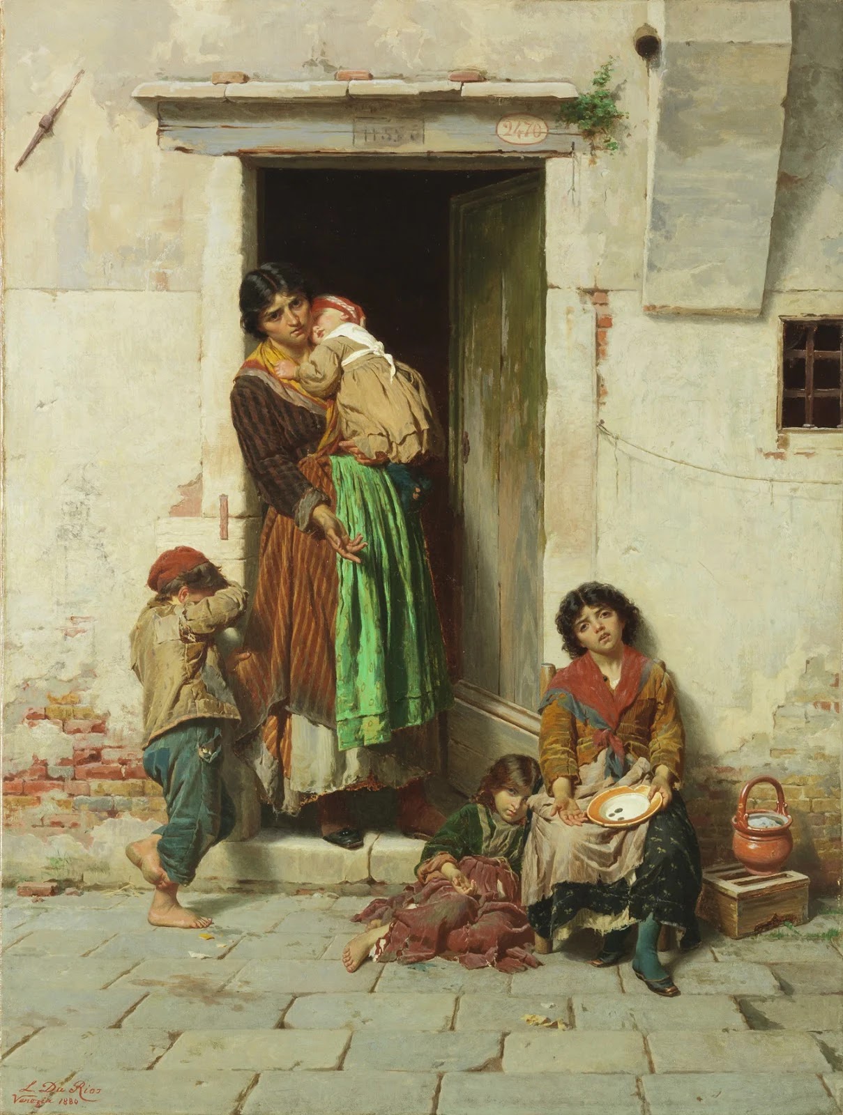 Luigi da Rios(1843-1892) | An Italian Genre Painter