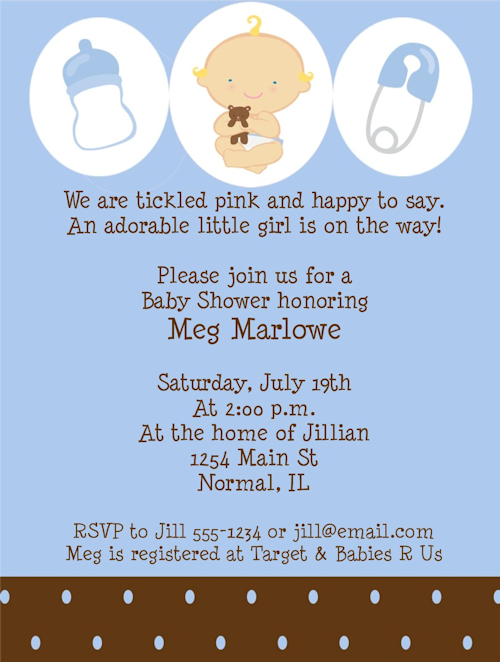 Baby Boy Shower Invitations , boy baby shower invitations , cheap baby ...