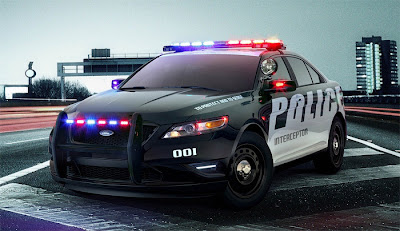 2011 Ford Taurus Police Car