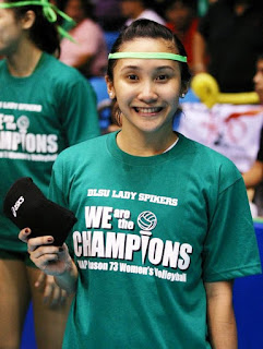 Liss Gohing is a five-time Champion libero with DLSU in the UAAP