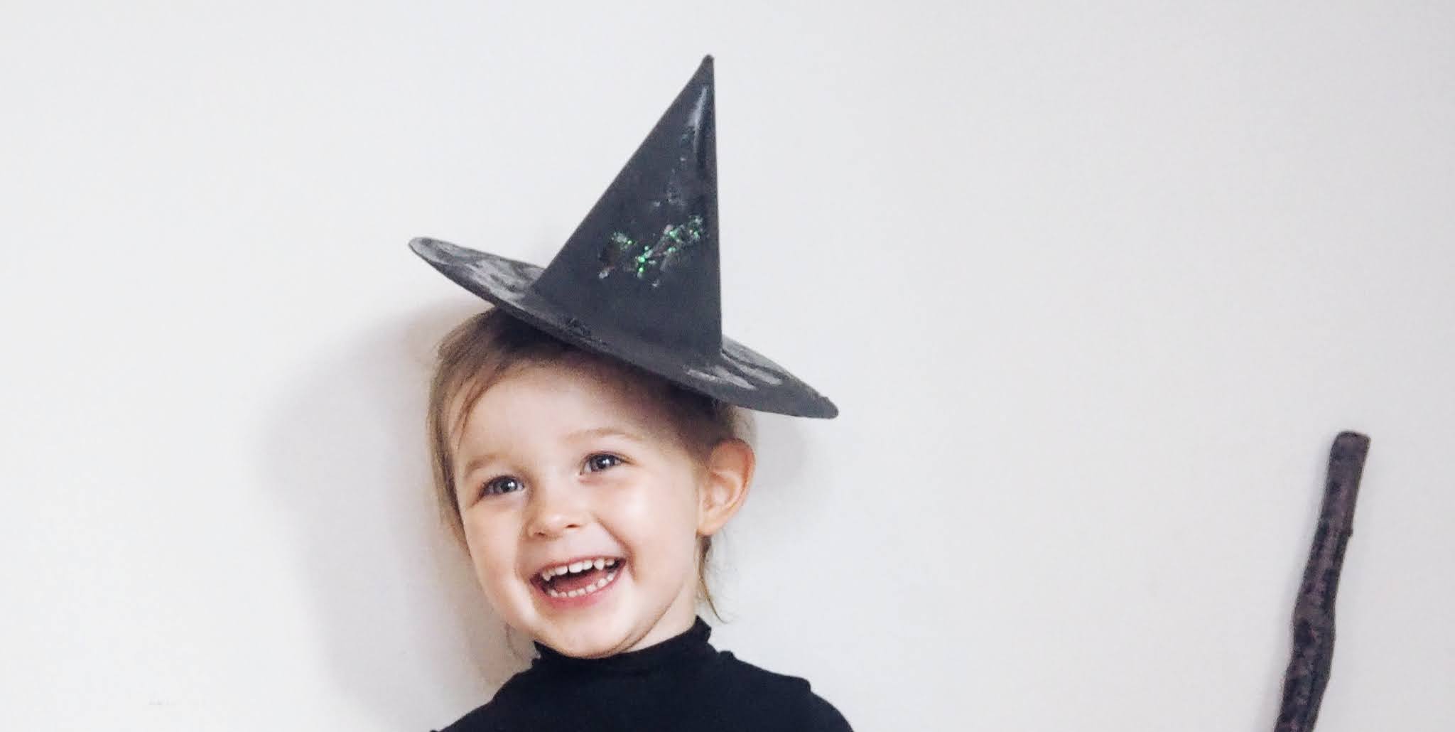 Toddler DIY halloween hat