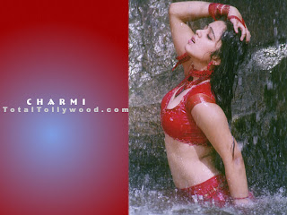 Hot Spicy Still Of Telugu Actress Charmi