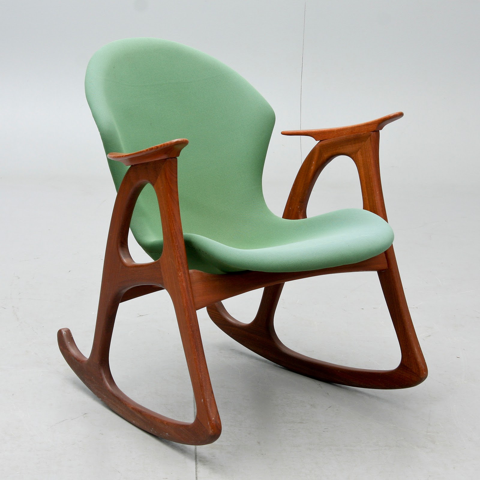 Nordiska Style: Danish teak rocking chair