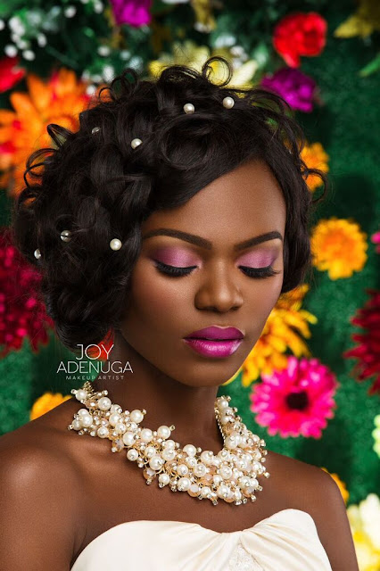 OC Fashion & Style: Floral Explosion! Makeup by Joy Adenuga