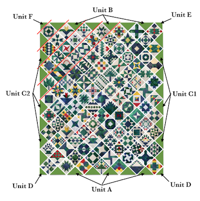 Farmer's Wife Quilt Diagram