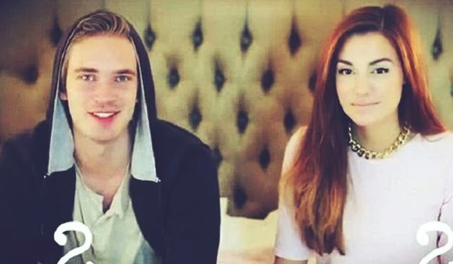 Felix Kjellberg dan Marzia Bisognin