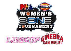 List of Barangay Ginebra San Miguel Lineup 2015 PBA Women's 3X3 Tournament