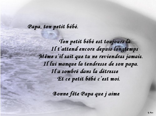 Poeme Anniversaire Papa Decede Dede Yvone