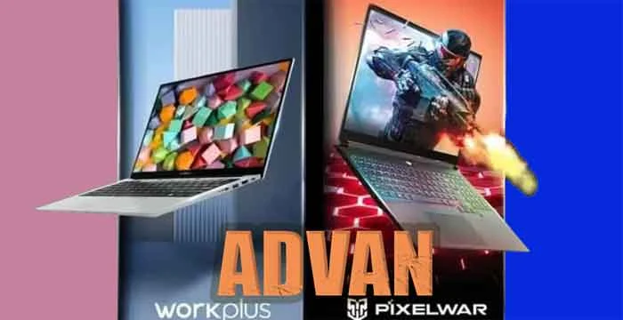 Advan WorkPlus Dan PixelWar: Laptop Terjangkau dengan Prosesor AMD Ryzen™