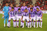 REAL VALLADOLID C. F. - Valladolid, España - Temporada 2008-09 - Sergio Asenjo, Óscar Sánchez, Luis Prieto, Borja, Álvaro Rubio y Goitom; Pedro León, Canobbio, Marcos, Javier Baraja y Pedro López - R. C. D. MALLORCA 2 (Keita 2) REAL VALLADOLID C. F. 0 - 23/04/2009 - Liga de 1ª División, jornada 32 - Palma de Mallorca, Ono Estadi - El Valladolid fue 16º en la Liga, con Mendilibar de entrenador