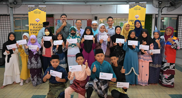 YAYASAN WILAYAH PERSEKUTAN PERUNTUK RM28J BANTU PELAJAR SEKOLAH, IPTA!