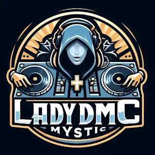 Logo theme - djette dj Lady woman girl Fille femme dmc mystic princess princesse féminise