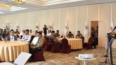 Di kantor DPRD provinsi Sapto Setyo Pramono Hadiri pembukaan Musyawarah Provinsi perbaikin Kaltim ke-VI Tahun 2023