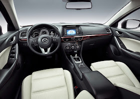 Interior view of 2015 Mazda 6