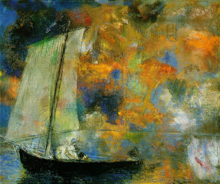 Odilon Redon, Flower Clouds, Chicago Art Institute