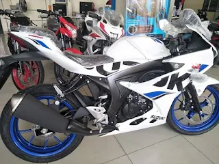 Suzuki GSX-R150 Warna Putih 2018 Tampil Beda