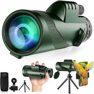 80x100 HD Monocular for Adults (Amazon #1 New Release)