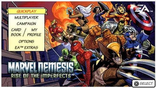 Marvel Nemesis Rise of The Imperfects (PSP) Download