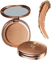 Lakme 9 to 5 Flawless Matte Complexion Compact Powder, Apricot, Absorbs Oil, Conceals & Gives Radiant Skin - All Day Matte Finish Face Makeup, 8 g