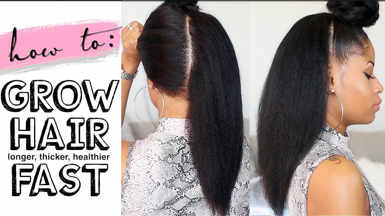 How To Grow Hair Long Thick And Healthy Fast HEALTHY HAIR