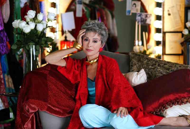 Rita Moreno shown at left will return to the boards in Rita Moreno Life