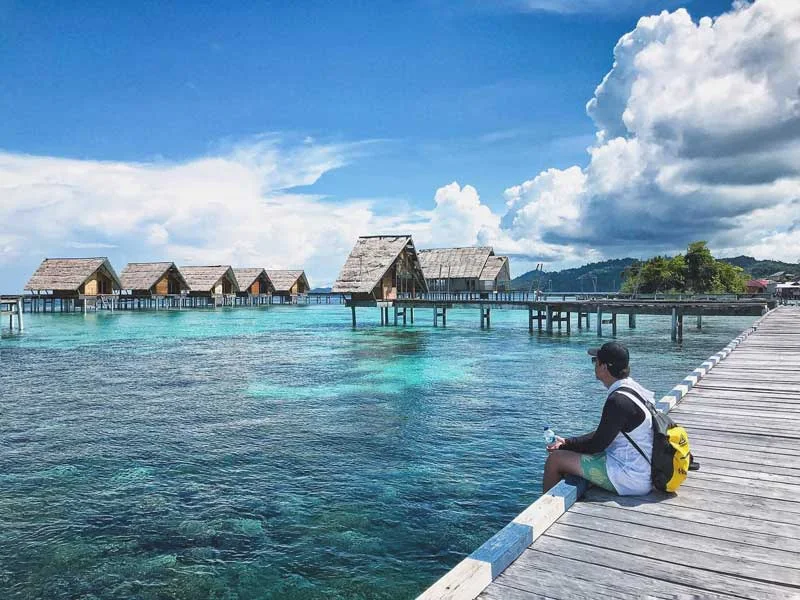 Fasilitas Wisata Kepulauan Togean Teluk Tomini