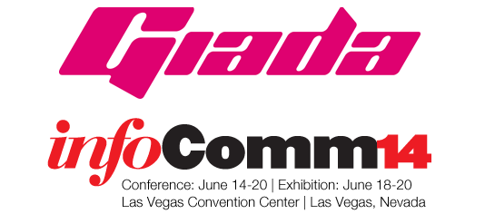 Giada at InfoComm 2014 show