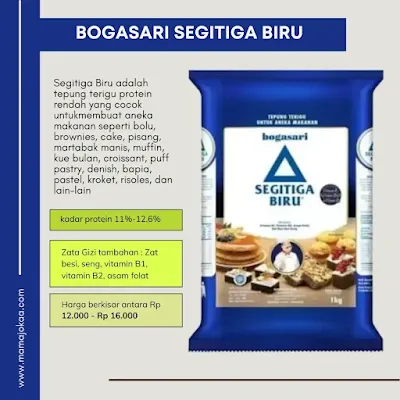 Bogasari segitiga biru