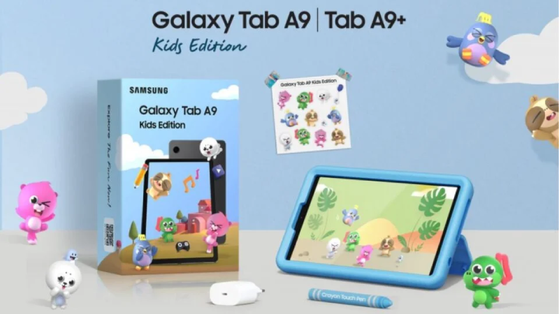 Samsung Galaxy Tab A9/A9+ Kids Edition launched: Ergonomic case, 8.7 or 11-inch display, and parental controls!