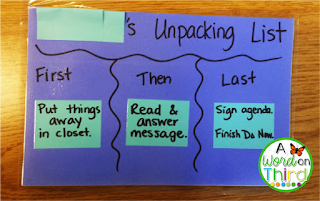 A Great Way To Give Additional Support To Students For Multi-Step Tasks - A Word On Third