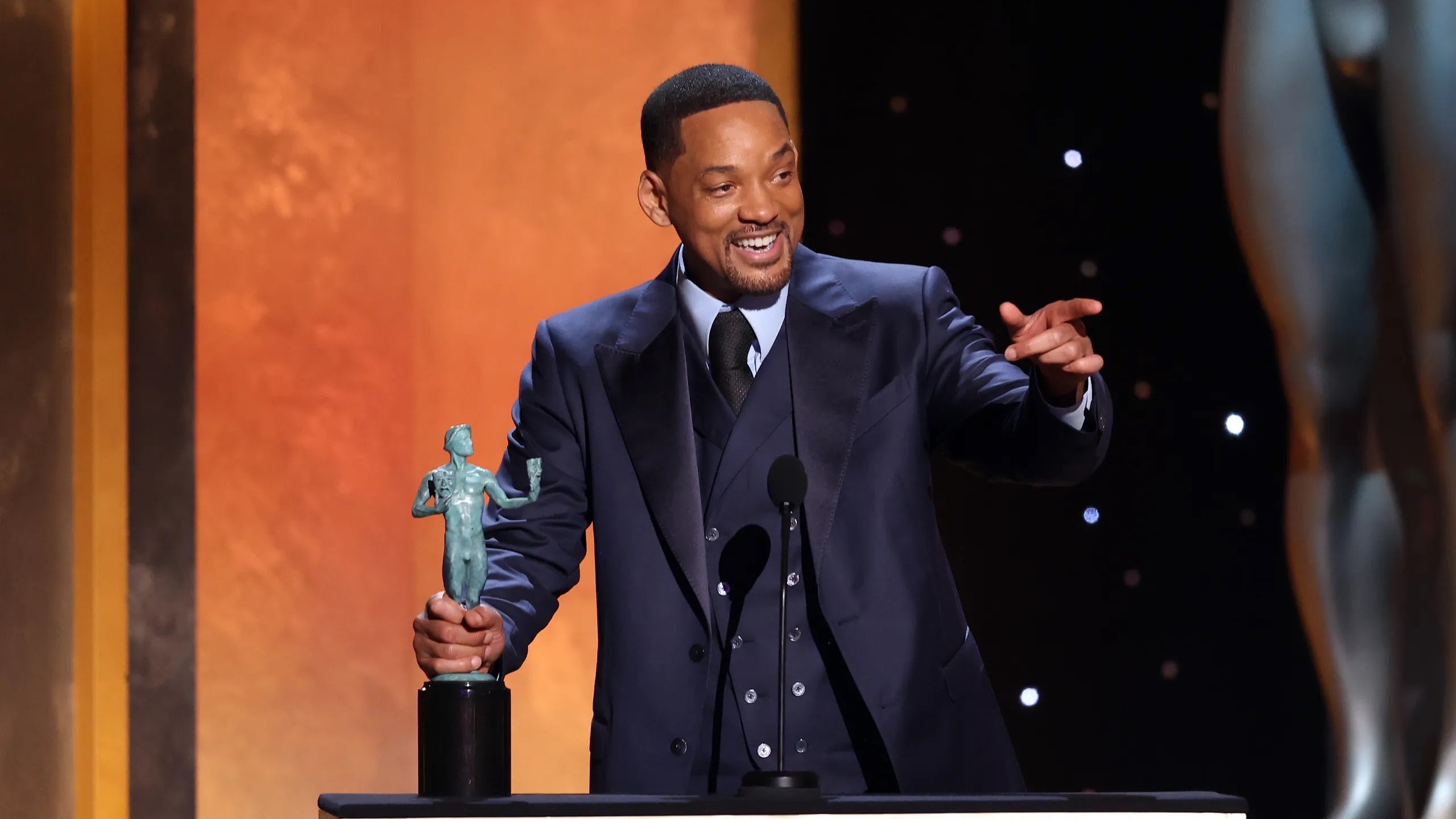 Will Smith Hits Chris Rock on Oscars Stage