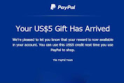 Cara Claim 5$ PayPal Reward Langsung Masuk Rekening