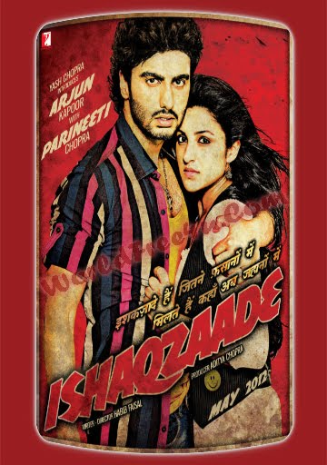 Poster Of Bollywood Movie Ishaqzaade (2012) 300MB Compressed Small Size Pc Movie Free Download worldfree4u.com