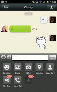 Aplikasi WeChat Android - Ngobrol Langsung dengan fitur Live Chat