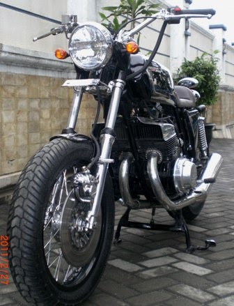 STUDIO MOTOR CUSTOM BIKE: Dan "KEBO IRENG" pun SELESAI 