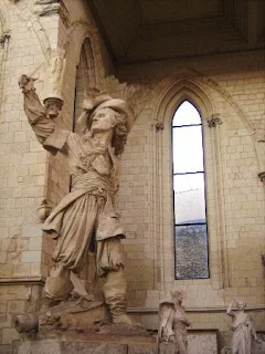 Estatua de  Jean Bart en Dunkerque de David d'Angers