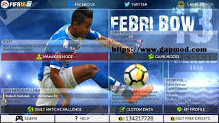 FIFA 18 Mod PERSIB by Rizky Jr Apk Terbaru