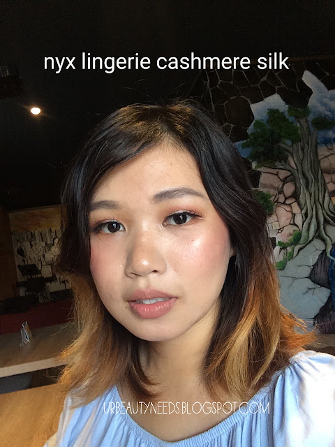 nyx lingerie cashmere silk swatch