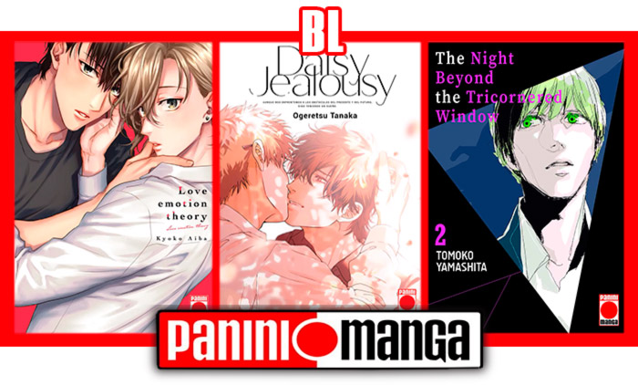 Novedades Panini Manga abril 2022 - BL