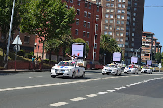 Paso de La Vuelta por Barakaldo