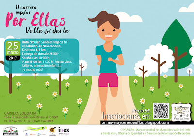 II Carrera Popular "Por ellas" Valle del Jerte (25 de marzo)