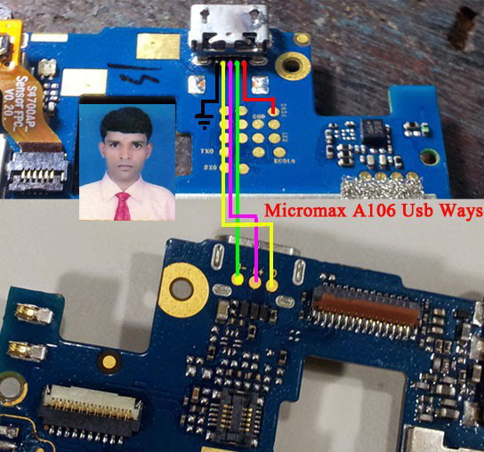 MICROMAX A106 USB WAYS