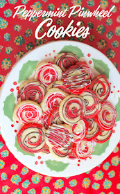 Food Lust People Love: Peppermint dough and mint chocolate swirls or peppermint glaze - or both! - make these pretty peppermint pinwheel cookies. They are perfect for your Christmas table or cookie exchange.