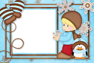 Cute Christmas: Free Printable Invitations or Cards. 
