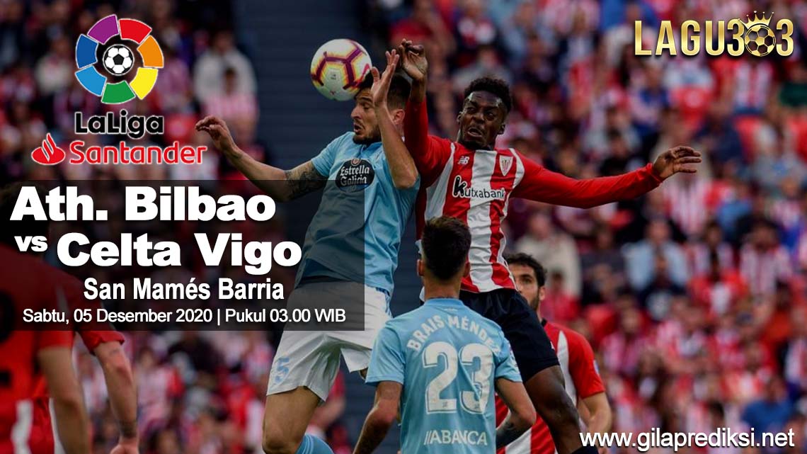 Prediksi Athletic Bilbao vs Celta Vigo 05 Desember 2020 pukul 03.00 WIB