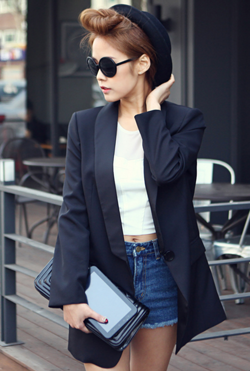 Structured Boxy Blazer