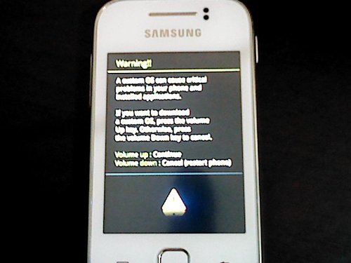 Odin, Samsung Galaxy Young, Flashing via Odin
